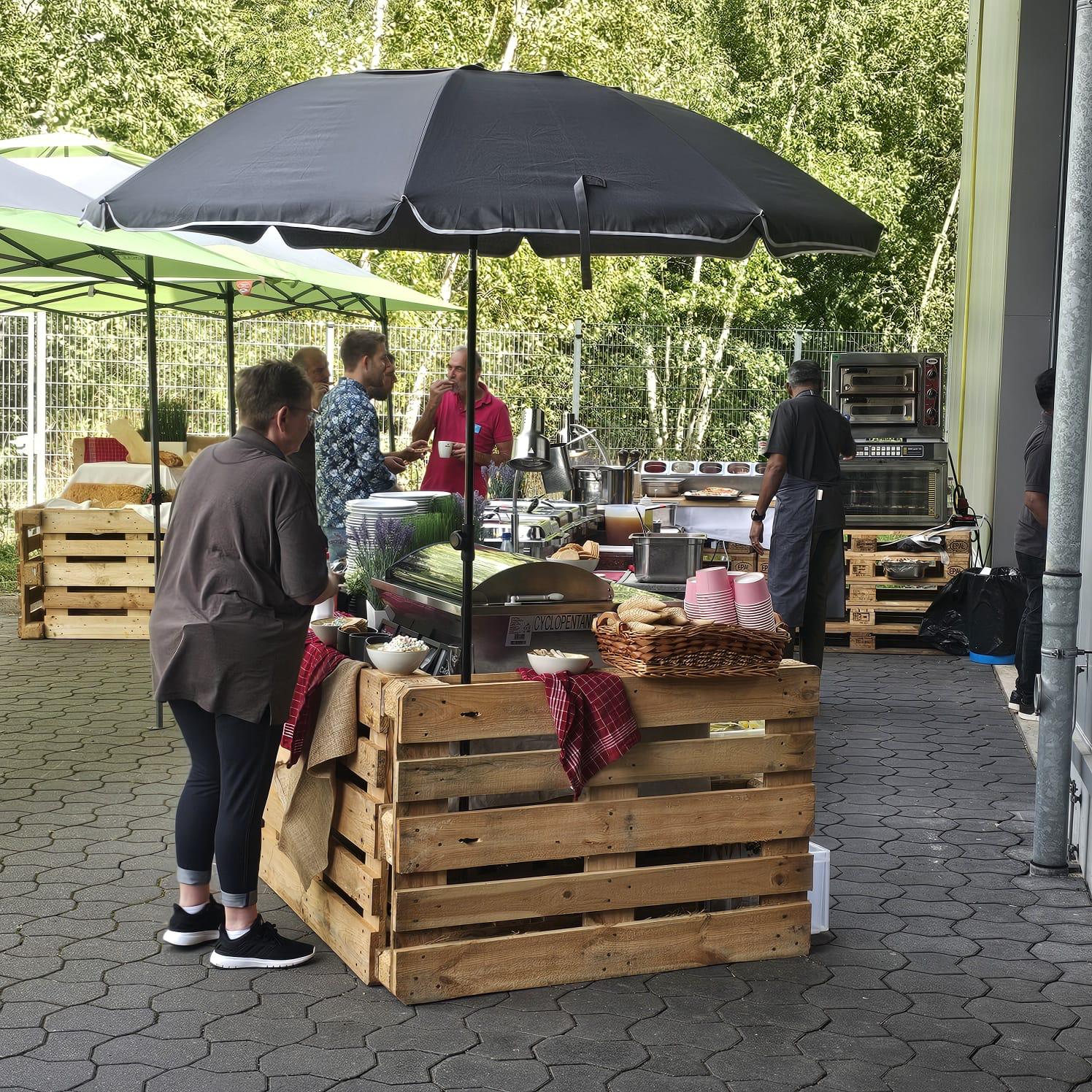 Mobile Catering-Station Paletten essBAr